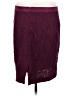 Ann Taylor 100% Polyester Burgundy Formal Skirt Size 6 - photo 2