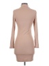 Unbranded Solid Tan Casual Dress Size S - photo 2