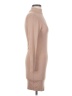 Unbranded Solid Tan Casual Dress Size S - photo 4
