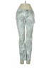 CAbi Paisley Green Jeans Size 0 - photo 1