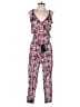 J.Crew 100% Cotton Paisley Red Jumpsuit Size XXS - photo 1