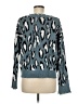 Fate Animal Print Teal Pullover Sweater Size M - photo 2