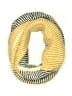 Look 100% Acrylic Stripes Yellow Scarf One size - photo 1