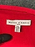 Maison d' Amelie 100% Polyester Red Long Sleeve Blouse Size M - photo 7