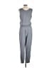 Susan Graver Solid Gray Jumpsuit Size L - photo 2