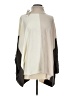 Alfani Color Block Gray Poncho Size S - photo 1