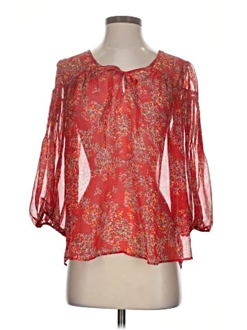 Pins and Needles 3/4 Sleeve Blouse (view 1)