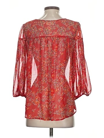 Pins and Needles 3/4 Sleeve Blouse (view 2)