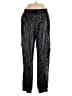Shein 100% Polyurethane Black Faux Leather Pants Size L - photo 1