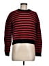 Sonia Rykiel 100% Wool Stripes Red Wool Pullover Sweater Size M - photo 1