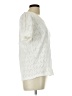 North Style Ivory Short Sleeve Blouse Size L - photo 4