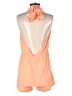 Heart Solid Orange Romper Size 12 - photo 2