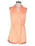 Heart Solid Orange Romper Size 12 - photo 1