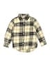 Baby Gap 100% Cotton Plaid Yellow Long Sleeve Button-Down Shirt Size 4 - photo 1