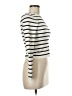 Happily Grey 100% Polyester Stripes Ivory Turtleneck Sweater Size M - photo 4