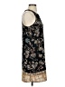 Veronica M. 100% Polyester Paisley Black Casual Dress Size S - photo 4