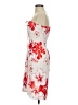 Unbranded 100% Rayon Print Red Cocktail Dress Size XXS (estimated) - photo 5