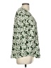 Fun2Fun 100% Rayon Green 3/4 Sleeve Blouse Size M - photo 4