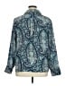 J.Crew Paisley Teal Blue 3/4 Sleeve Blouse Size XL - photo 2