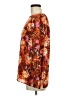 Staccato 100% Polyester Floral Orange Long Sleeve Blouse Size M - photo 5