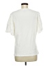 Shein Ivory Short Sleeve Top Size 8 - photo 2
