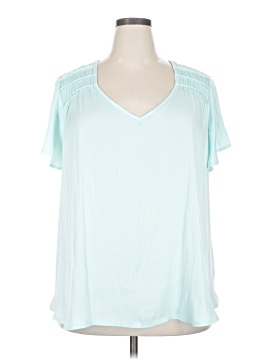 Lane Bryant Short Sleeve Blouse