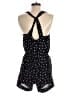 Ann Taylor LOFT 100% Polyester Floral Black Romper Size XXS - photo 2