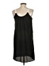 Aqua Solid Black Casual Dress Size S - photo 2
