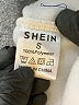 Shein 100% Polyester White Sweatshirt Size S - photo 7