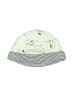 Unbranded 100% Cotton Green White Beanie Size 0-3 mo - photo 2