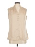 Blooming Jelly Tan Sleeveless Blouse Size M - photo 1
