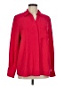 Maison d' Amelie 100% Polyester Red Long Sleeve Blouse Size M - photo 1