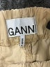 Ganni Solid Tan Cargo Pants Size EU 34 / US 4 - photo 3
