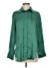 H&M 100% Polyester Green Long Sleeve Blouse Size XS - photo 1