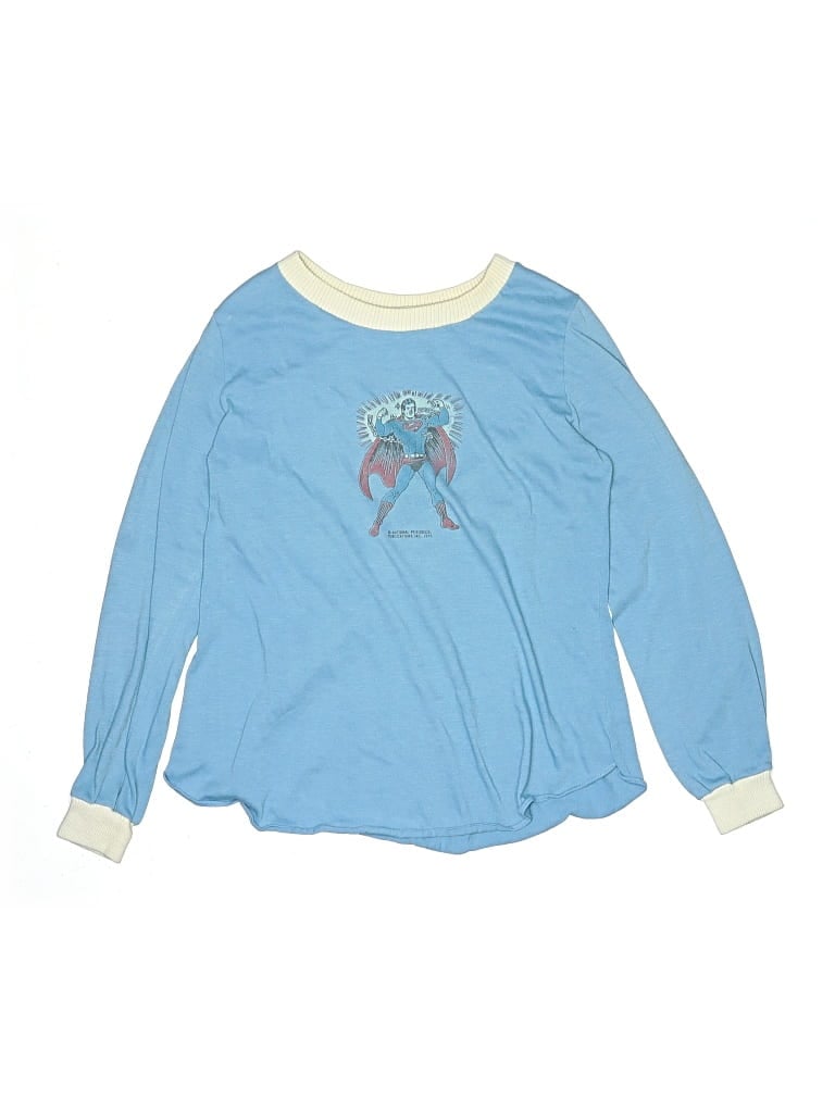 Pre-owned Assorted Brands Kids' Long Sleeve T-shirt In Blue