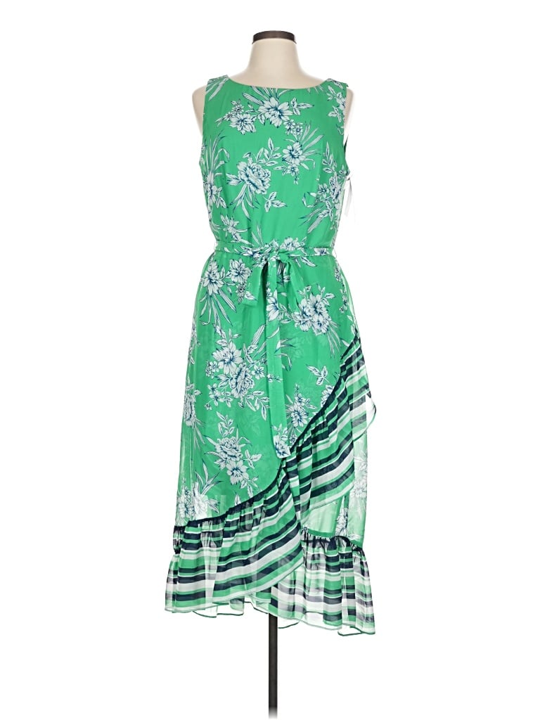 Sandra Darren Casual Dress In Green