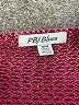PBJ Blues Burgundy Pullover Sweater Size M - photo 7