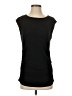 IMAN Black Sleeveless T-Shirt Size XS - photo 1