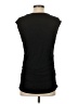 IMAN Black Sleeveless T-Shirt Size XS - photo 2