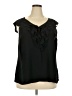 Sejour 100% Polyester Black Sleeveless Blouse Size 18w - photo 1