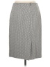Calvin Klein Houndstooth Gray Casual Skirt Size 10 - photo 2