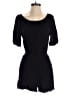 Ann Taylor LOFT 100% Viscose Solid Black Romper Size S - photo 1