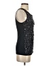 Ann Taylor Black Sleeveless Top Size XS - photo 4