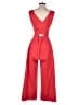 J.Crew Solid Red Jumpsuit Size 00 - photo 2