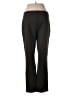 Chico's Solid Black Green Dress Pants Size Med (1) - photo 2