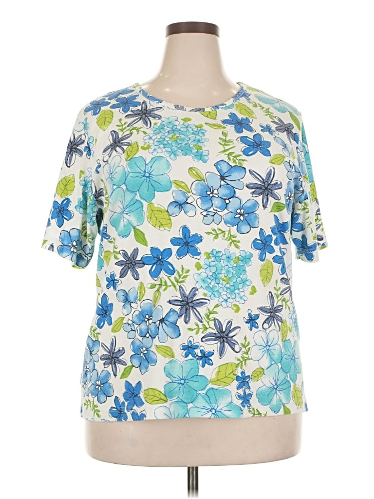 Pre-owned White Stag Short Sleeve T-shirt In Blue