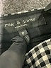 Rag & Bone Houndstooth Blue Casual Pants Size 0 - photo 4