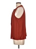J.Crew 100% Polyester Red Sleeveless Blouse Size L - photo 5