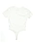 Danielle Bernstein 100% Cotton White Bodysuit Size XS - photo 2