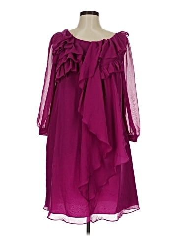 Lavender Brown Cocktail Dress (view 1)